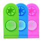 2-in-1 Egg Cutter & Slicer – Boiled Egg Slicing Machine with Stainless Steel Cutting Wires, Kitchen Cooking Tool | Random Color