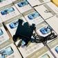 Motorcycle Mobile Holder With Charger Aluminium Body Durable And Convenient