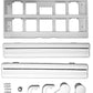 4in1 Tissue Dispenser Towel Paper Napkin Tissue and Wrap Holder