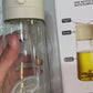 2-in-1 Oil Spray Bottle | Adjustable Mist & Dispenser | 470ml Leak-Proof Glass Container | For Cooking, BBQ, Baking & Air Fryer 500ml (Random Color)